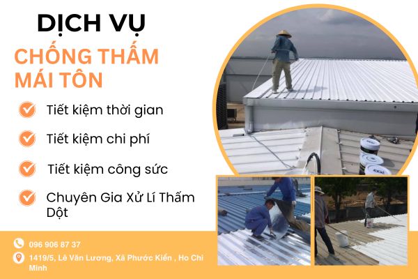 Chống Thấm Mái Tôn Hiệu Quả | Uy Việt 2026